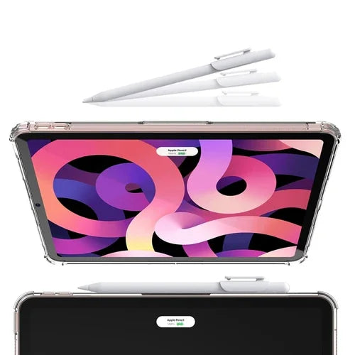 Araree A-Clip For Apple Pencil 2 Pcs Set - Clear And White - Tashqila Araree A-Clip For Apple Pencil 2 Pcs Set - Clear And White - Tashqila